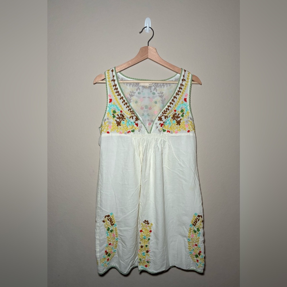 Women’s Medium floral Tunic XXI Embroidered Tank Dress